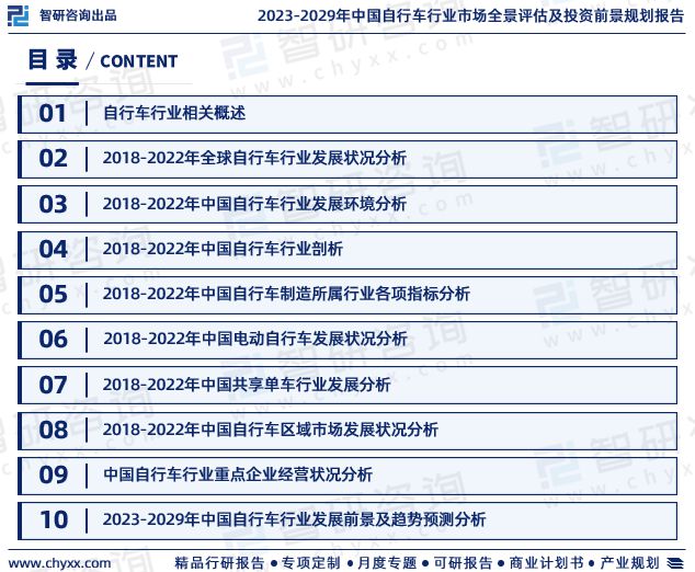 智研咨询-2023年中国自行leyu·乐鱼(中国)体育官方网站车行业投资前景预测(图2)